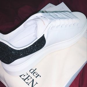 Alexander McQueen Glitter back